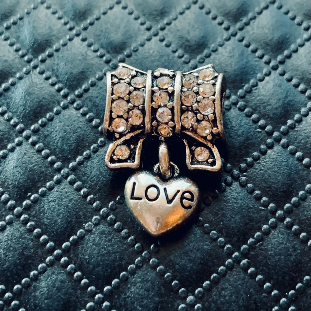 Love Bow European Bracelet Charm